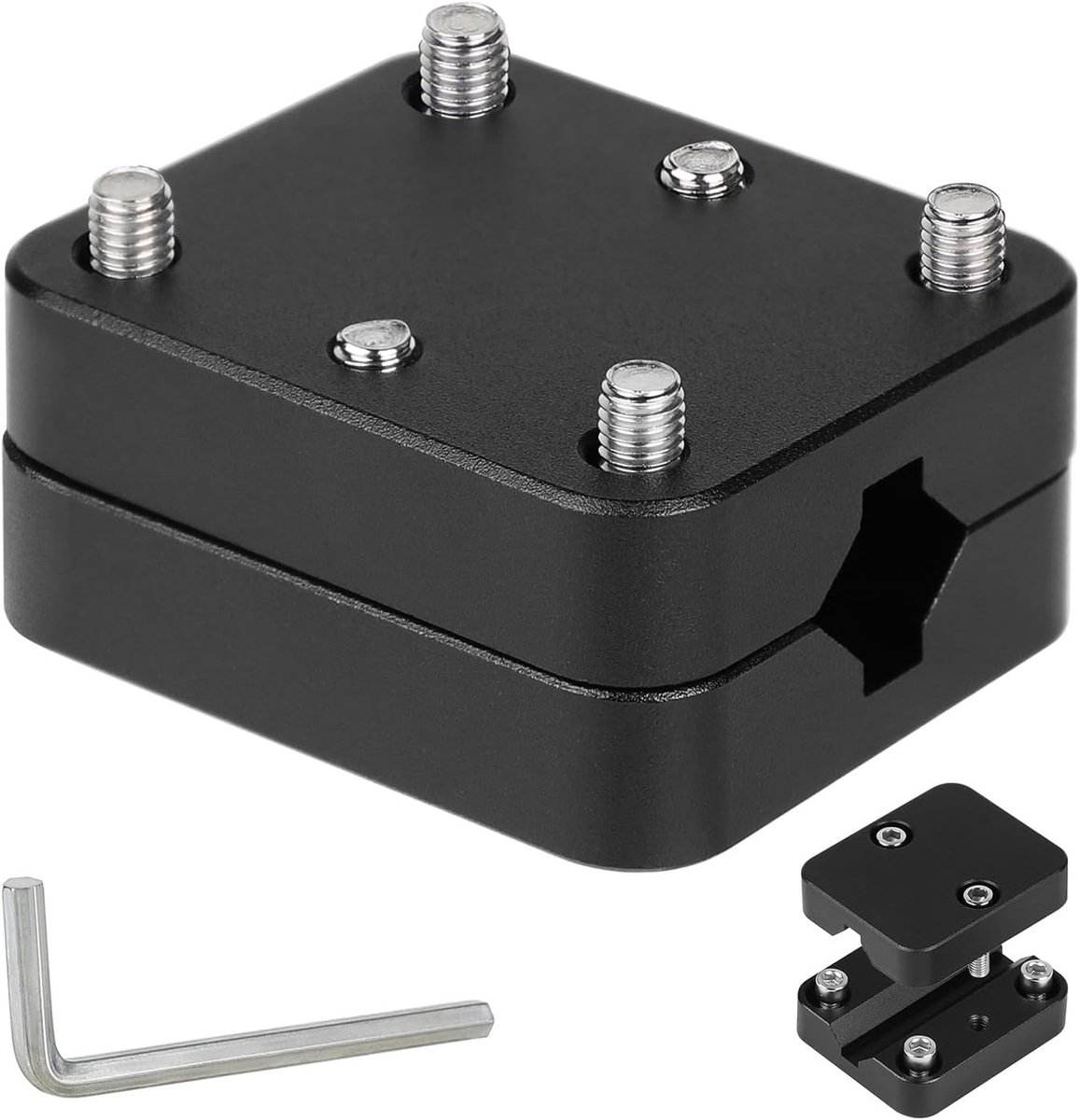 SnelShoppen - Motorfiets GPS Navigatie Houder, 12-16mm Stuurbeugel, Mobiele Telefoon Houder, Aluminium Legering, Geschikt voor BMW R1200GS R1250GS S10