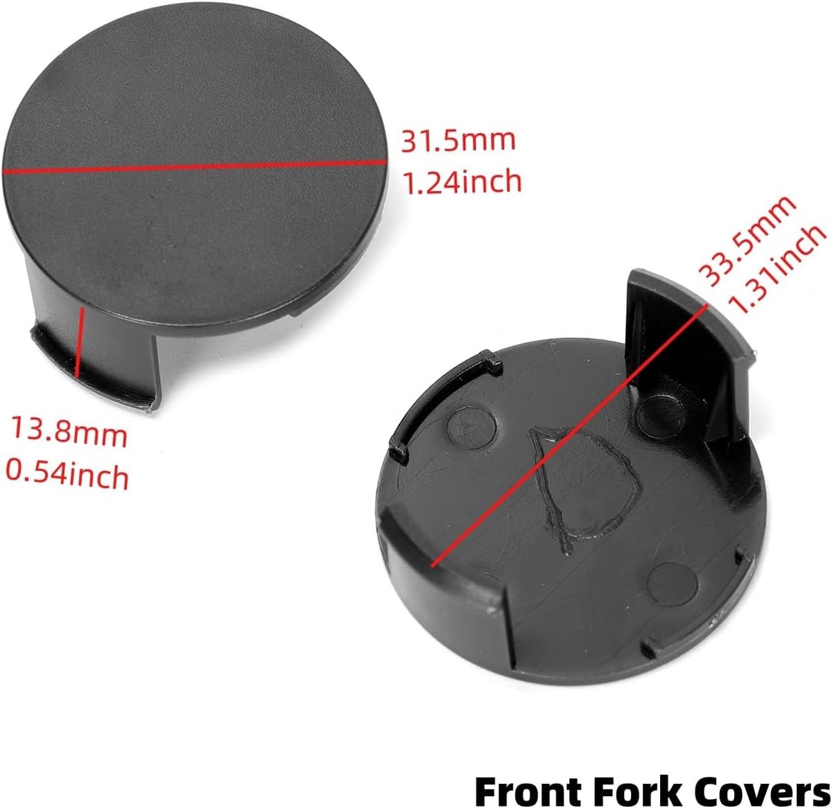 4pcs Electric Scooter Front Fork Protective Cover Compatible with Ninebot F20 F25 F30 F40 F Series - ShopVlot