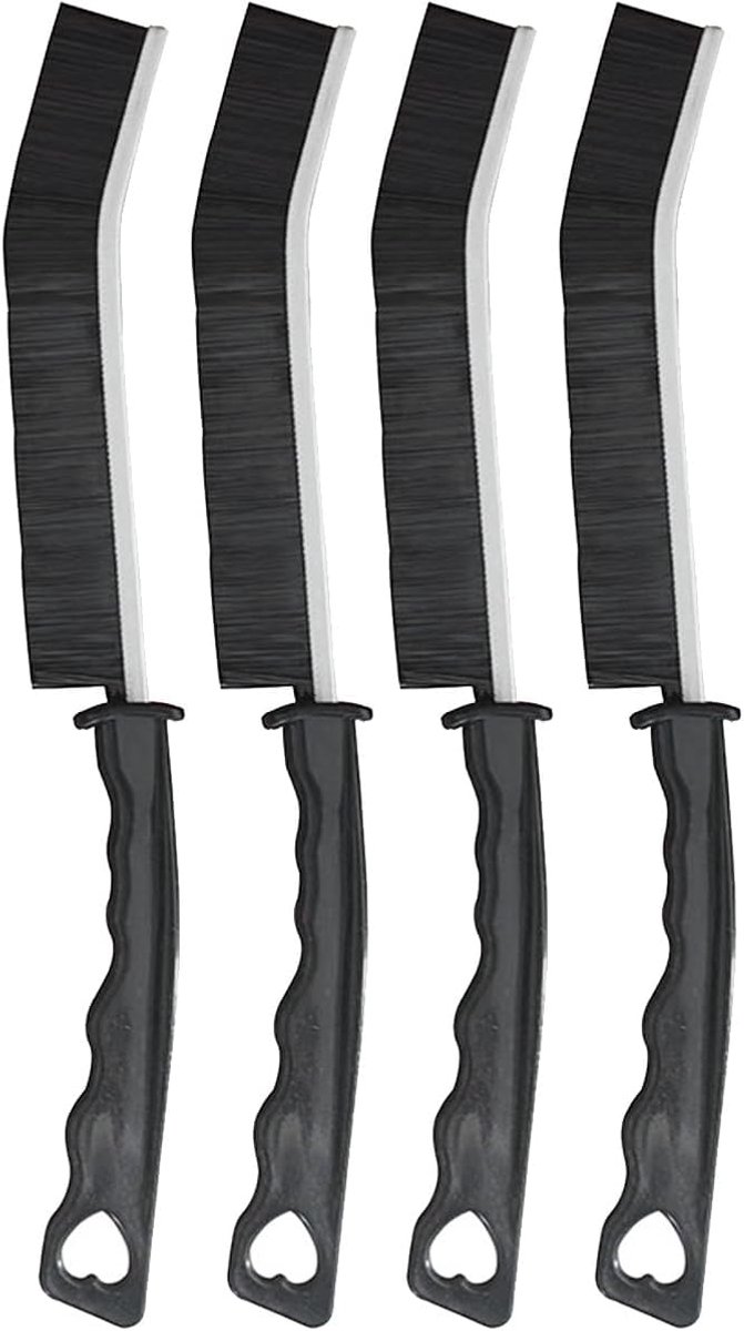 Crevice cleaning brush set - 4 stuks - hard borstel - diep reinigen van kieren - ShopVlot