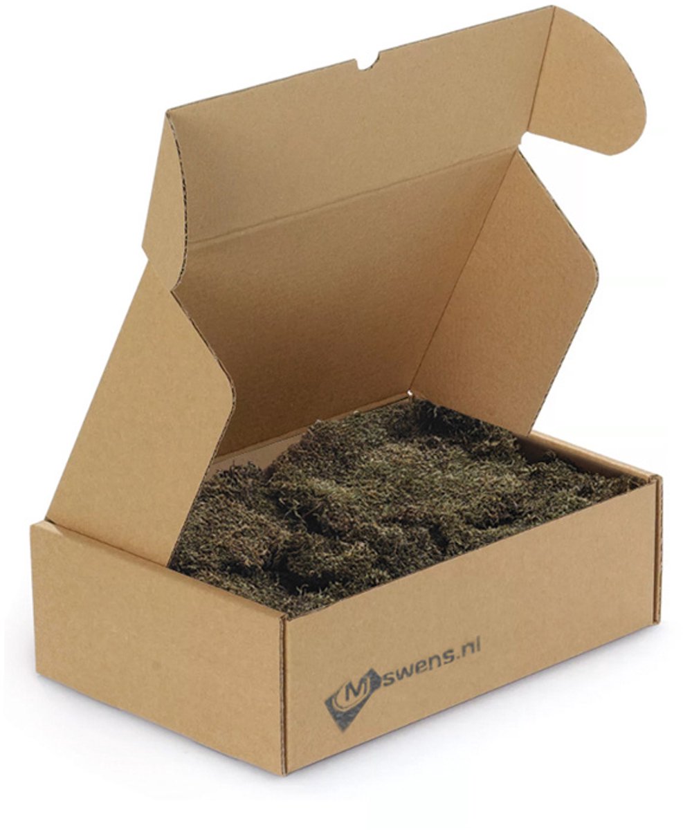 Moswens Platmos - 400 gram - Doos M - 0,20 m² - Pine
