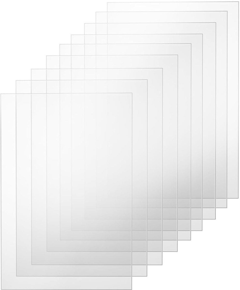 STARVAST Plexiglass Panel, 1 mm, 300 x 200 mm, Plexiglas, Transparent, Acrylic Glass, Plexiglas, Transparent, for - ShopVlot