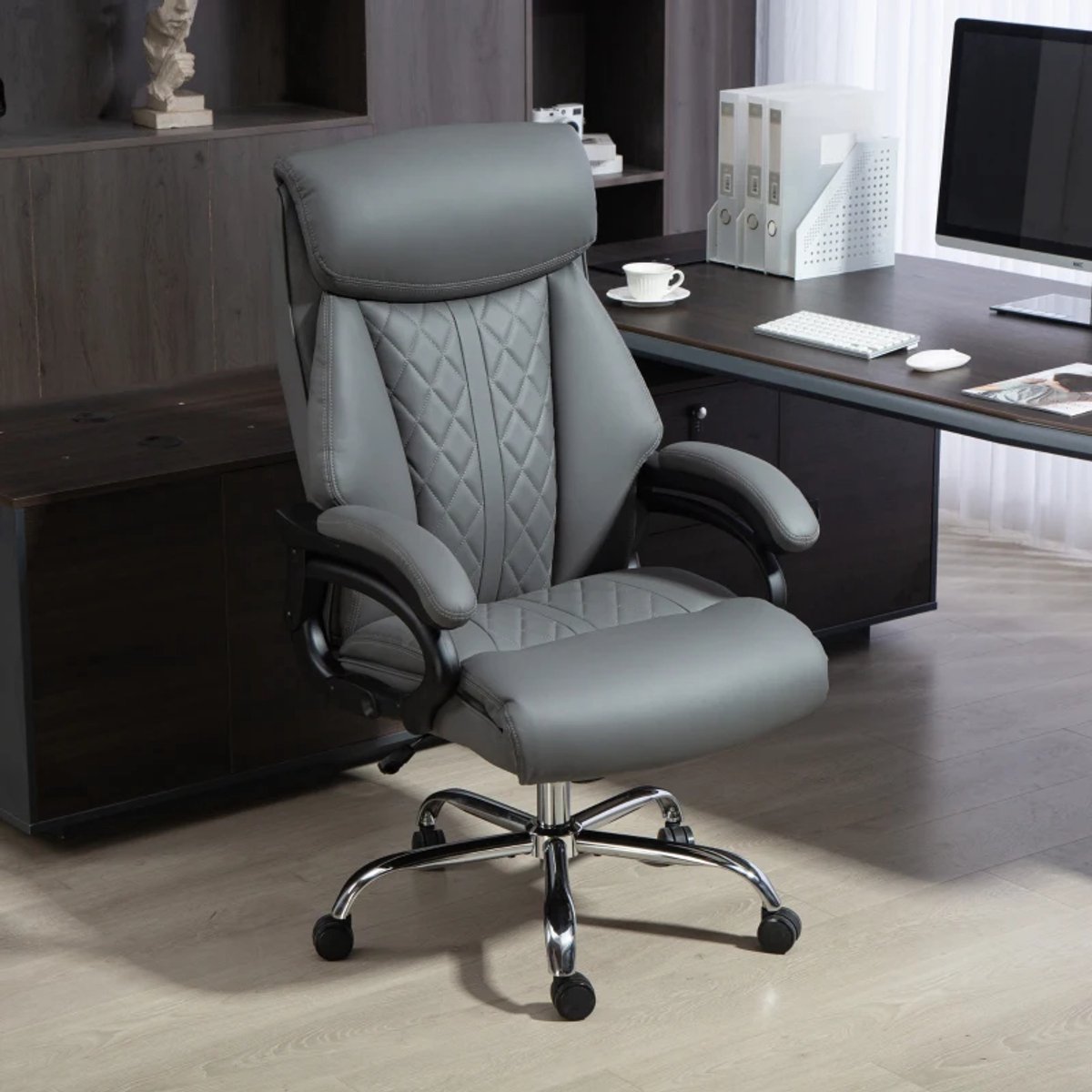 Exoluxe Ergonomische Bureaustoel met Schommelfunctie thumbnail 6