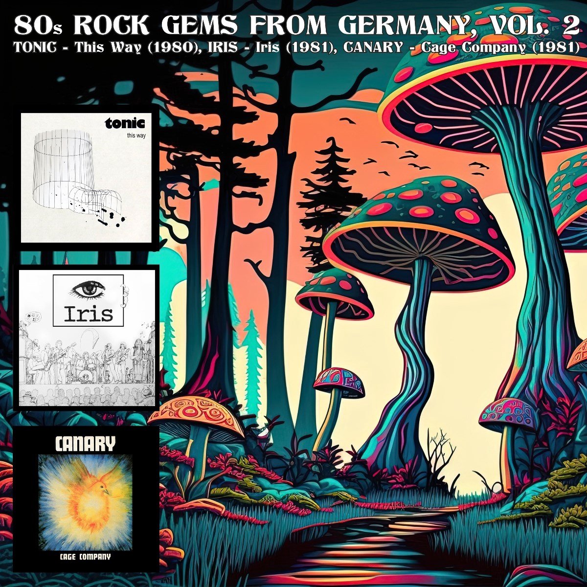 80s rock gems from Germany vol.2