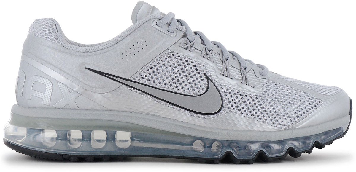 Nike Air Max 2013 Heren Sneakers Schoenen HQ3025-001 Zilver
