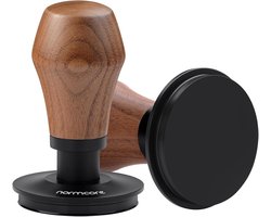 Espresso Koffie Tamper - Koffie Stamper - Consistente Espresso Maken - Veerbelast Nivelleren - 585 mm - Zwart