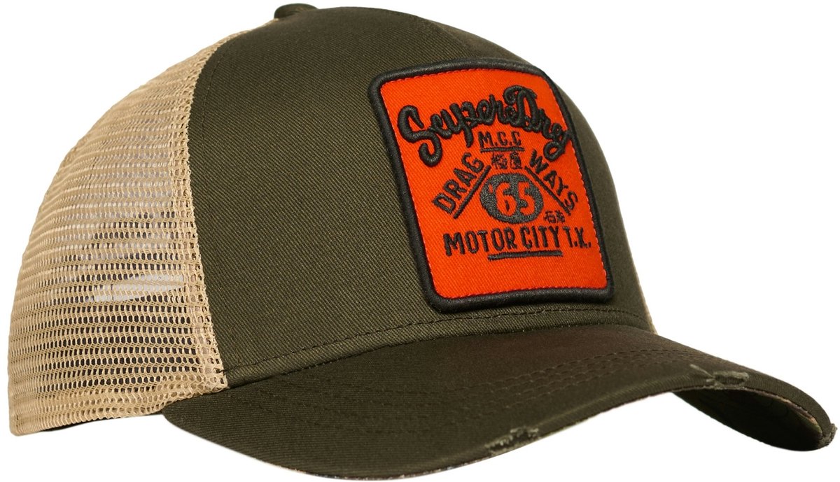 Superdry Mesh Truckercap Groen