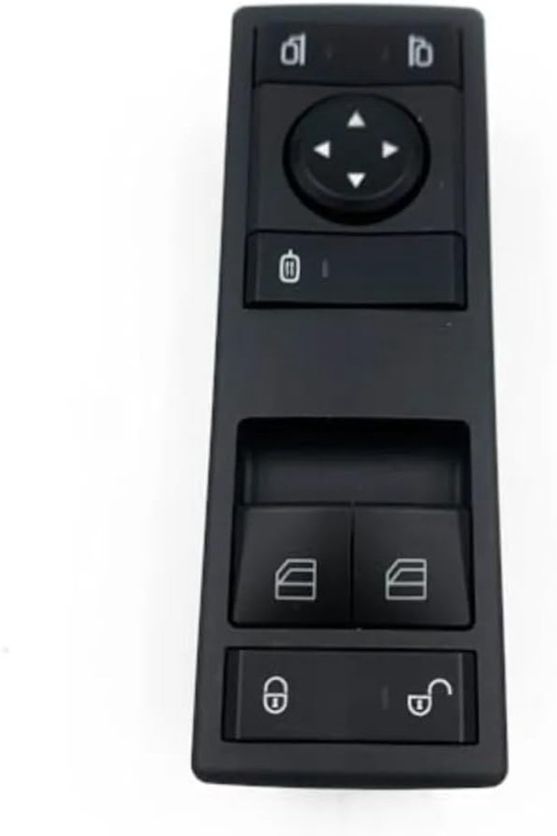 Raamschakelaar - Glaslifter Knop - Ramen Bediening - Plug and Play - Standaard Formaat - Zwart