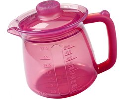 Koffiebus Siliconen - Koffiezetapparaat - Warme Dranken Bereiden - Onbreekbare Constructie - 500 ml - Paarsrood