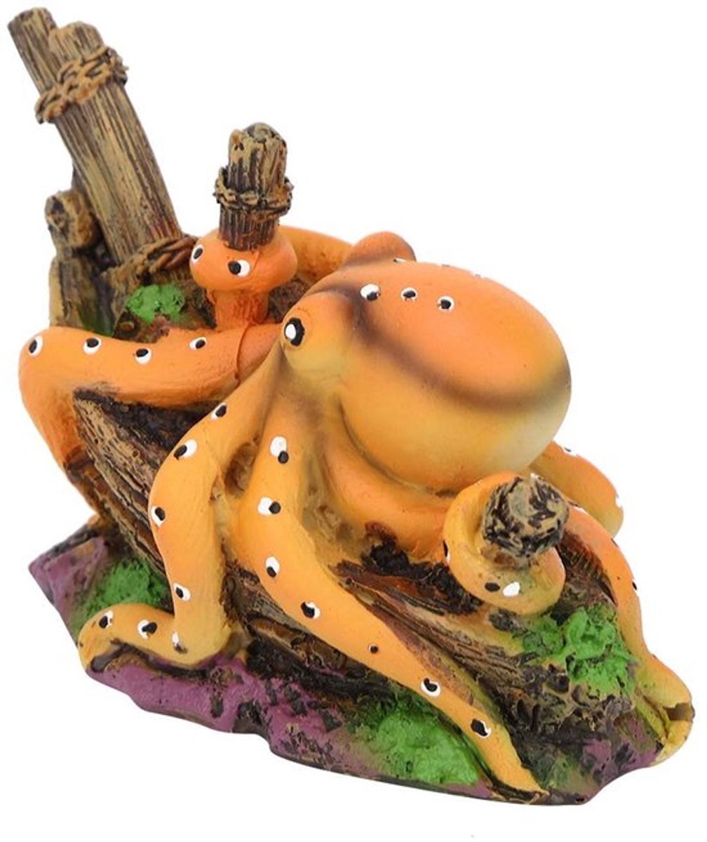 Dailygoody - Fish Tank Hars Octopus - Aquarium Decoratie - Creëer Schuilplaatsen