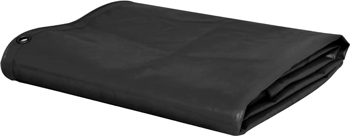 Fornorth Garagetent Vervangend Dekzeil 2x3m, zwart