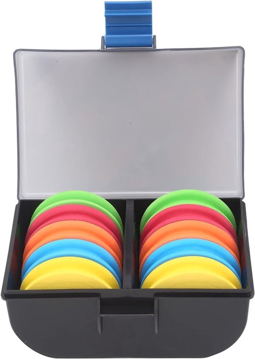 Ronde Rewinders voor Vissers - 10 Stuks EVA Schuim Winding Board Tool voor Visspullen en Accessoires