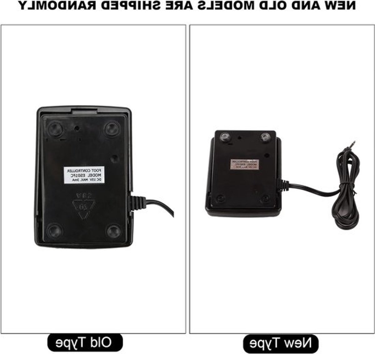 Voetpedaal voor naaimachine, voetcontroller voor diverse naaimachines, geschikt voor SC220, 6160, 6180 en XL-400, ideaal voor hobbyisten en professionals