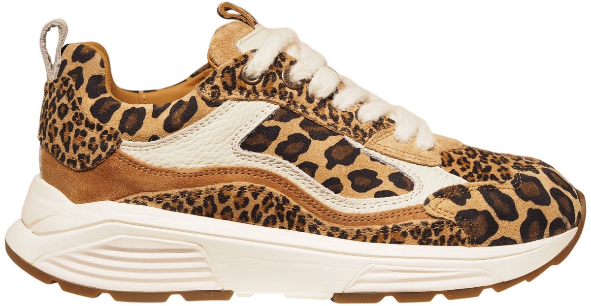 Xsensible Milau Stretchwalker Sneakers - Dames - Bruin - Maat:43