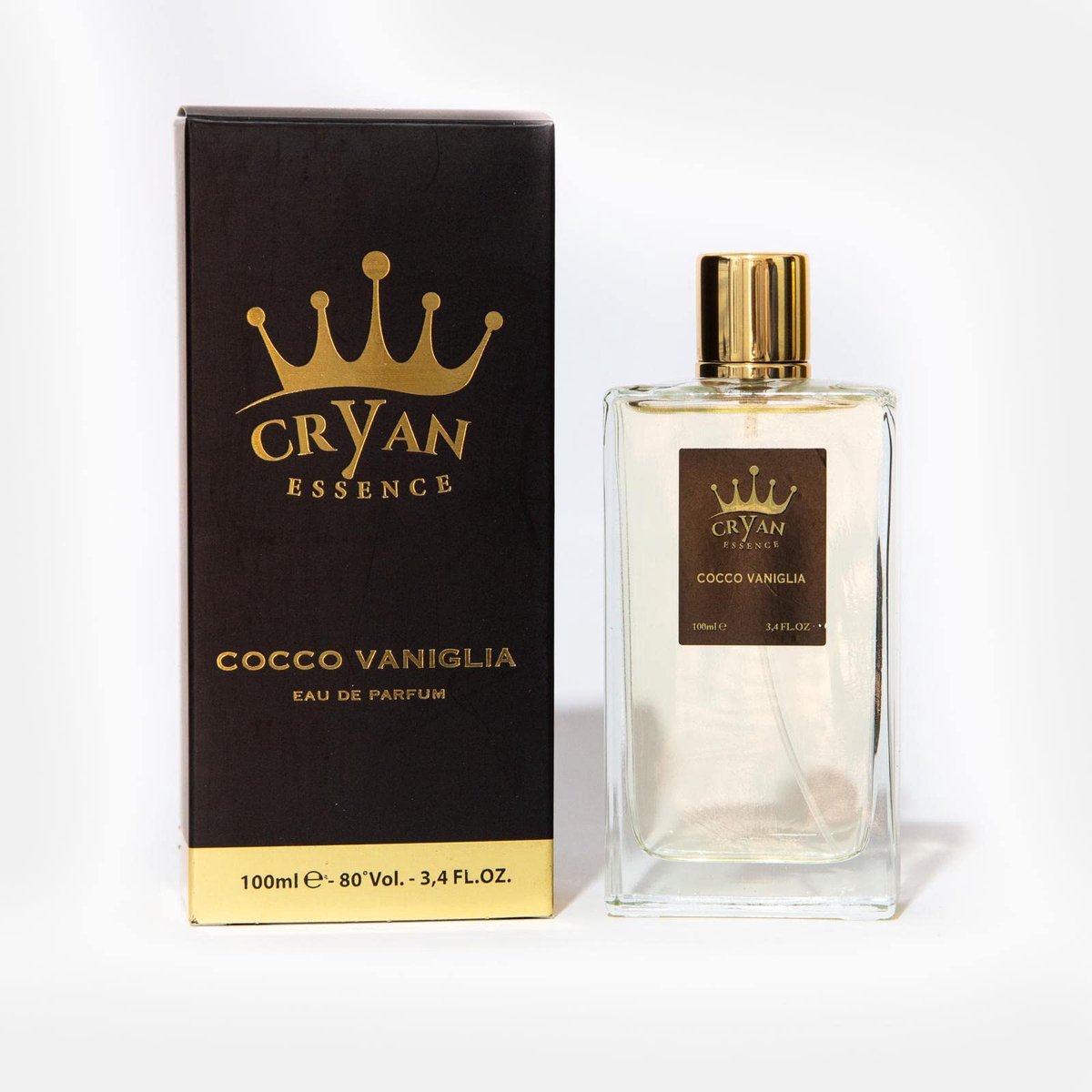 SnelShoppen - Cryan Essence Kokosnoot Vanille Spray 100 ml - Geur Spray voor Thuis, Feest, Camping, Keuken - Verfrissende Aroma met Natuurlijke Ingred