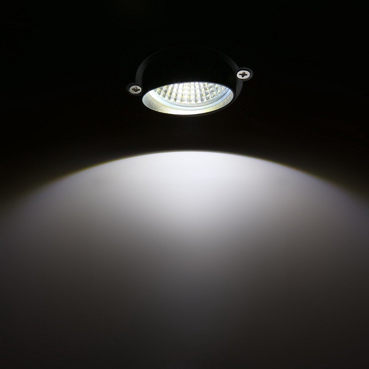SnelShoppen - Set van 4 Spotlight LED-tuinverlichting COB 5W 220V IP65 Waterdichte Buitenverlichting met Grondpin voor Tuin, Terras, en Buitengebruik