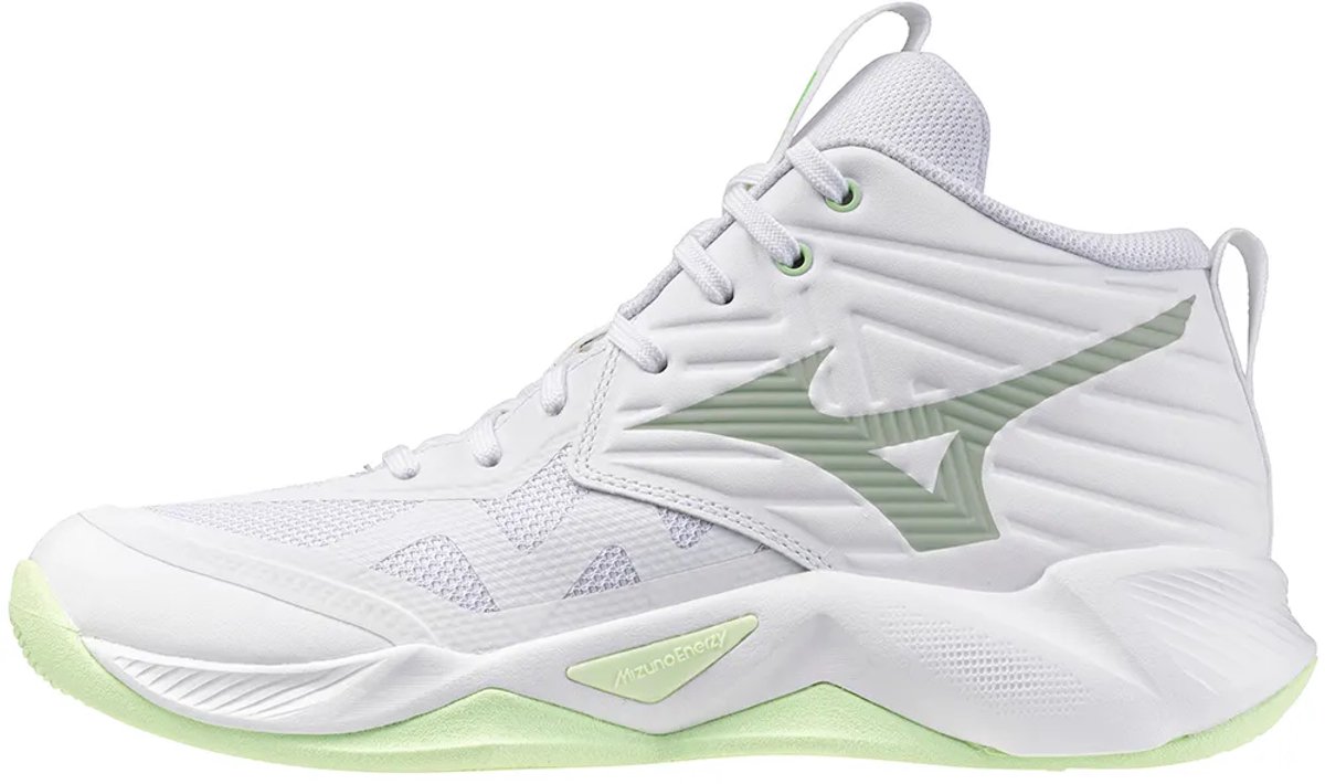 Mizuno Wave Momentum Pro Mid Indoor Sportschoenen Voor Dames Wit EU 42 1/2 Vrouw