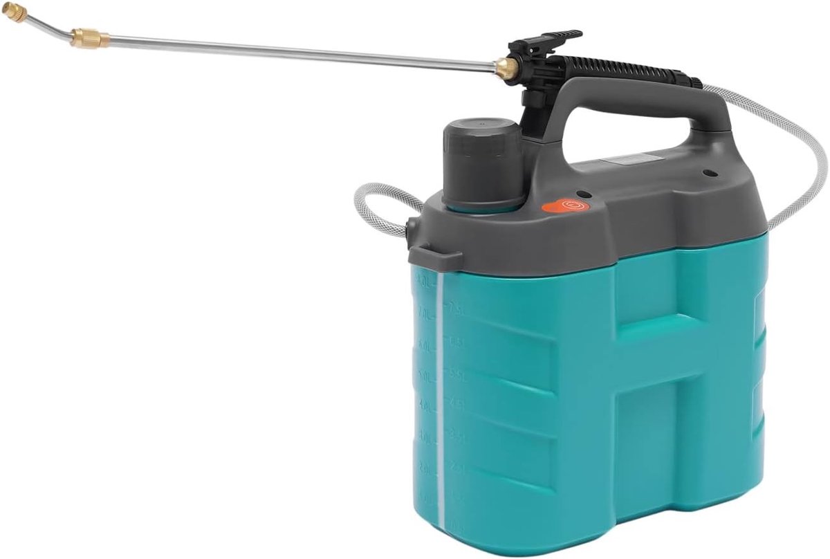 Draagbare Elektrische Drukspuit van 8 Liter voor Tuin, Grondbedekking en Plantbescherming met Accu