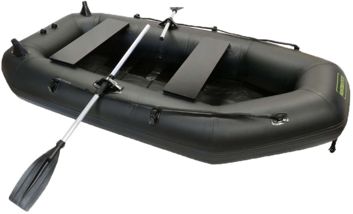 Eurocatch Hunter Inflatable Boat Sp 235 - Rubberboot - Opblaasboot - Visboot - 2.35m - Zwart