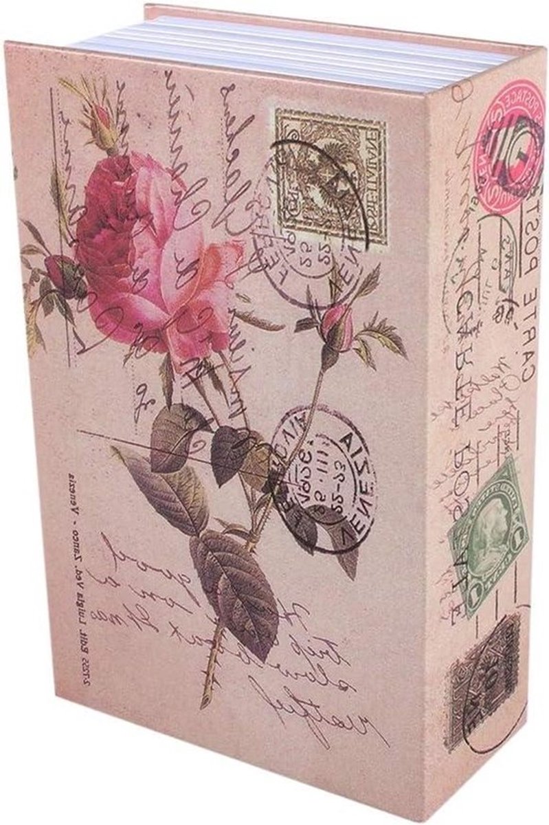 Geheim Woordenboekkluis Draagbare Opbergdoos Geldjuwelen 18x11,5x5,5cm Thuis Kantoor Secret Safe Box met Sleutelbos