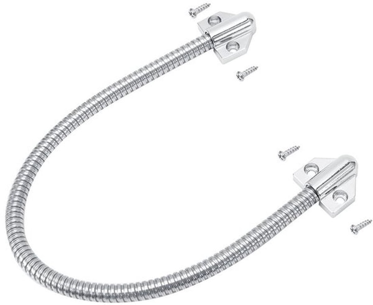 Deur Loop - 16 Inch - Driehoekige Einden - Exposed Plug-in Kabels - Stevig en Duurzaam - Ideaal voor Thuisgebruik - Aluminium
