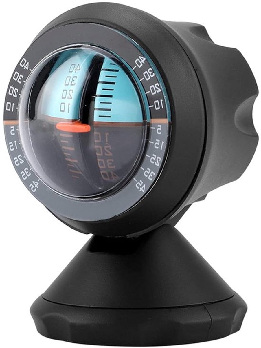 Auto-hellingmeter, niveau en hoekhellingsmeter inclusief hellingindicator - Voertuig inclinometer voor koersveiligheid - vindergereedschap