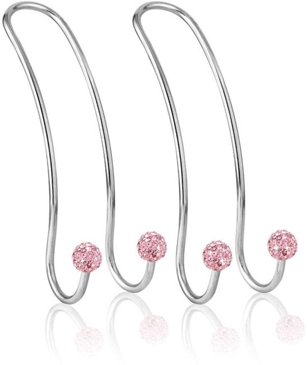 Hoofdsteunhaak Bling - 2 Stuks - Multifunctionele Hanger - Auto Organizer - Antislip Ontwerp - Eenvoudige Installatie - Auto Haken