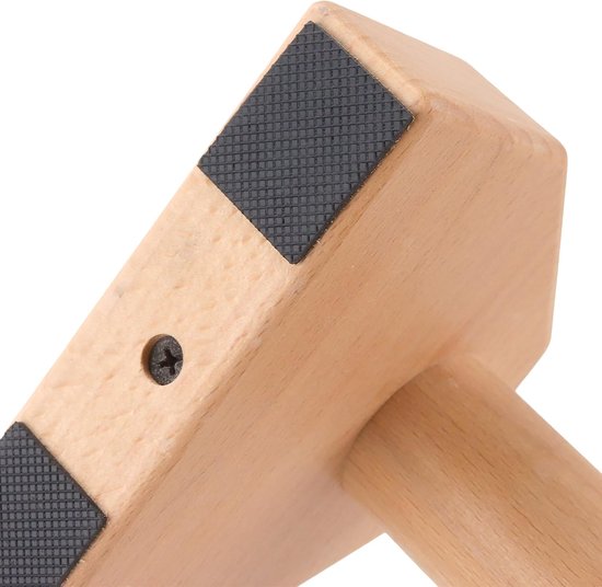 Piralettes Houten Parallettes - Handgrepen Push-ups - Kracht Training - Massief ...