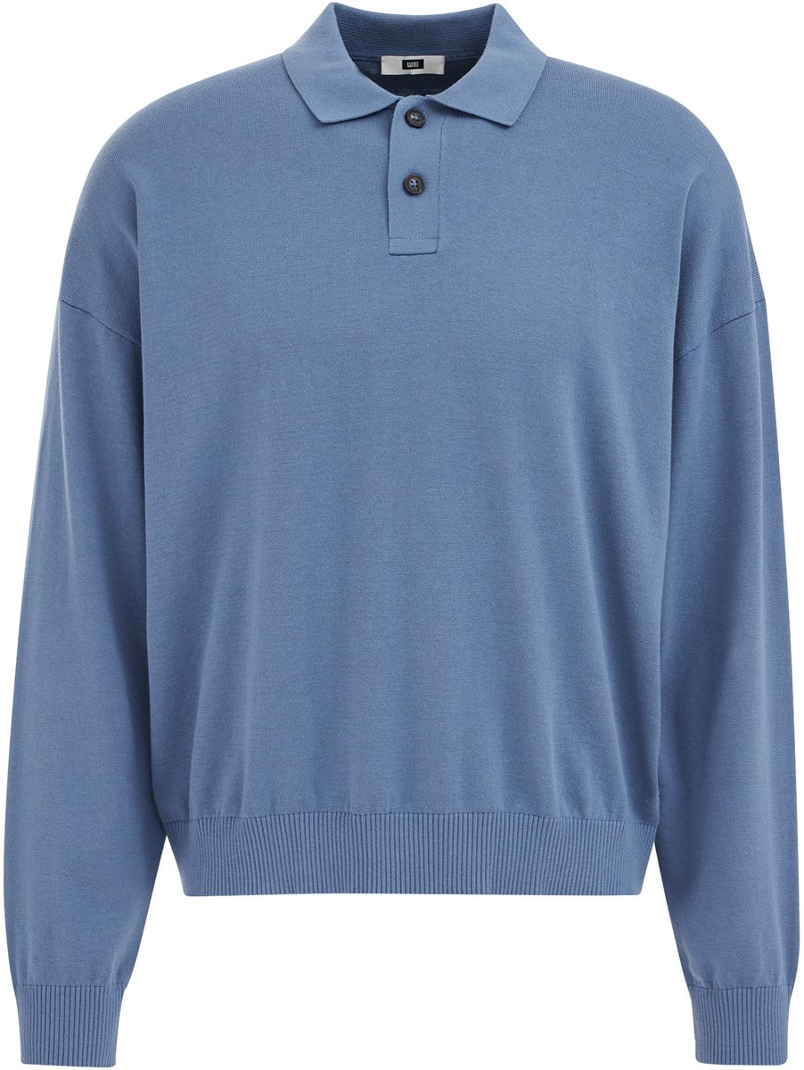 WE Fashion Heren regular fit polo