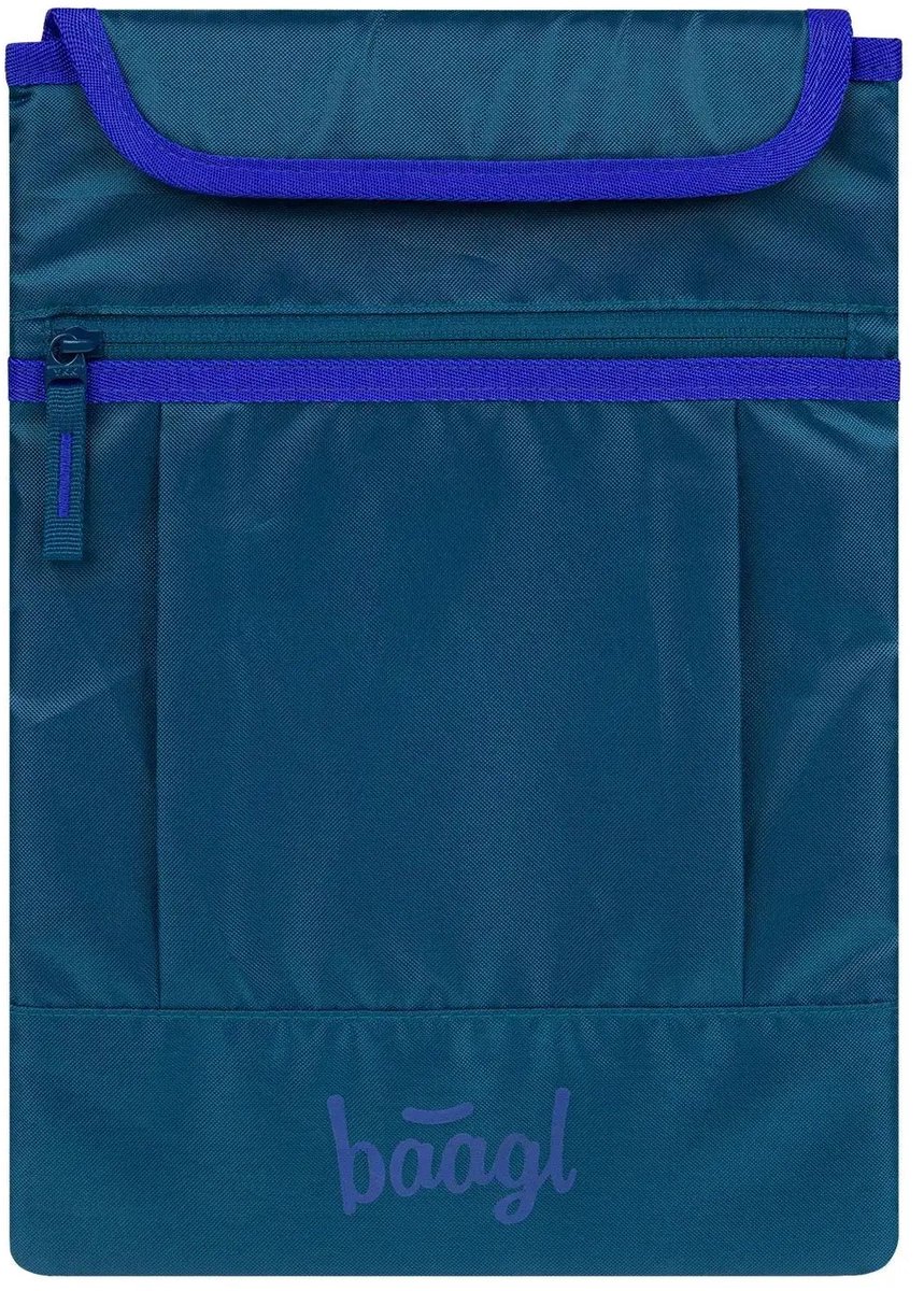 Baagl Laptoptas Logo Blue