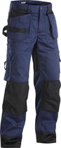 Pantalon de travail Blaklader avec genouillères Bleu marine / Noir C56