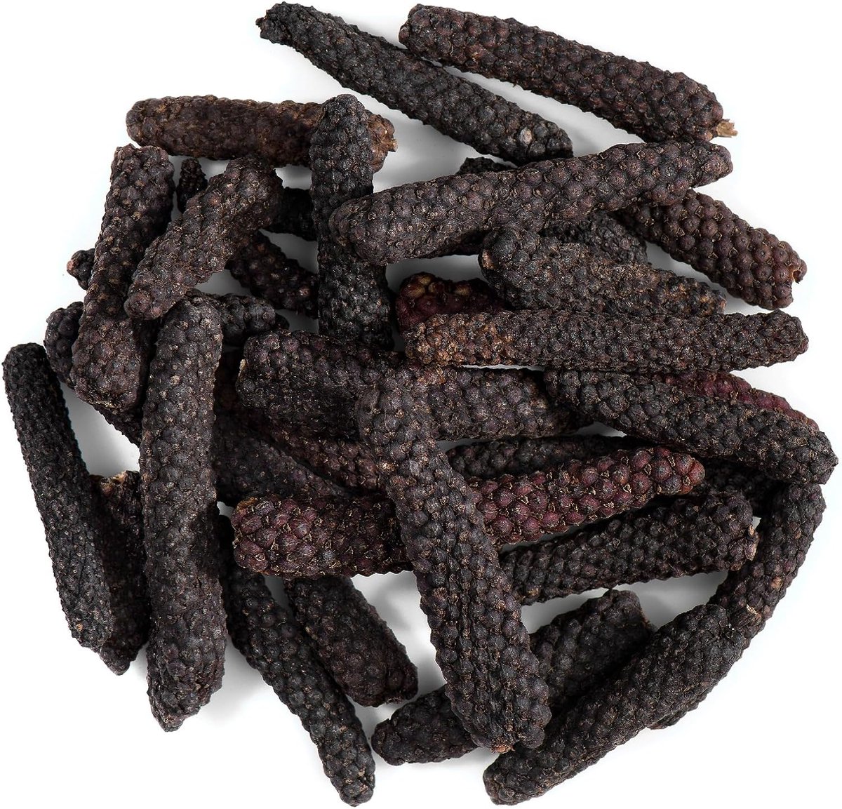 Peper Bio Peperkorrels Geheel - Piper Longum Zwarte Peperkorrels 50g | kruidig en licht zoet van smaak traditioneel gebruikt in de indiase en aziatische keuken