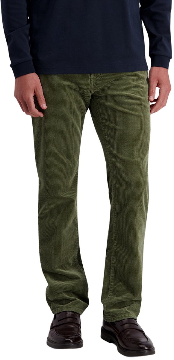Pierre Cardin Heren Chino Broek regular/straight Groen 31W / 32L Volwassenen