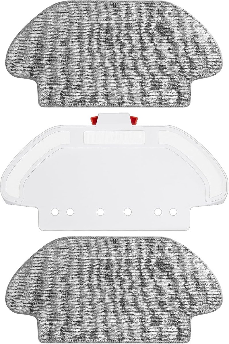Mop met vervangingsplaat voor Xiaomi S12/Mop 2S/Mop Pro/Mop P/S10 EU/STYJ02YM/Viomi V2 Pro/V3 SE Robotstofzuiger Mop Pad Mop Houder