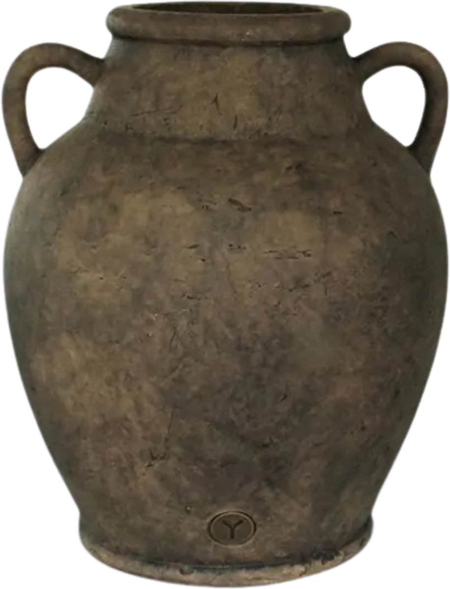 Brynxz Jug Grandeur Two Ears Majestic Brown L D.34 H.43,5 B.35 | Landelijke Decoratie