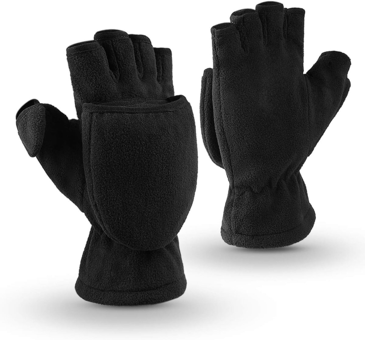 Handschoenen voor dames, fingerloze thermische fietshandschoenen, paardrijhandschoenen, motorhandschoenen