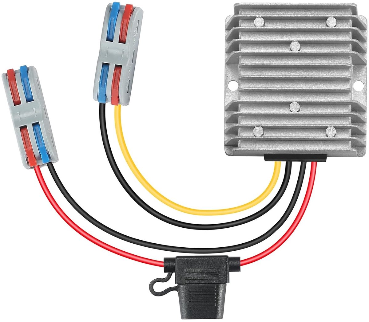 Down 30V-60V naar 24V 10A 240W DC DC Converter Buck Volt | 24 V/48 V naar 24 V transformator voeding regelaar limiter spanningsomvormer gelijkrichter