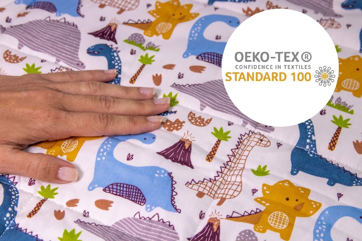 verzwaarde kinderdeken | 3kg | 100x135cm | Oeko-TEX 100 Standaard getest op schadelijke stoffen | Verzwaarde deken | Therapiedeken | Niet voor kinderen onder de 3 jaar