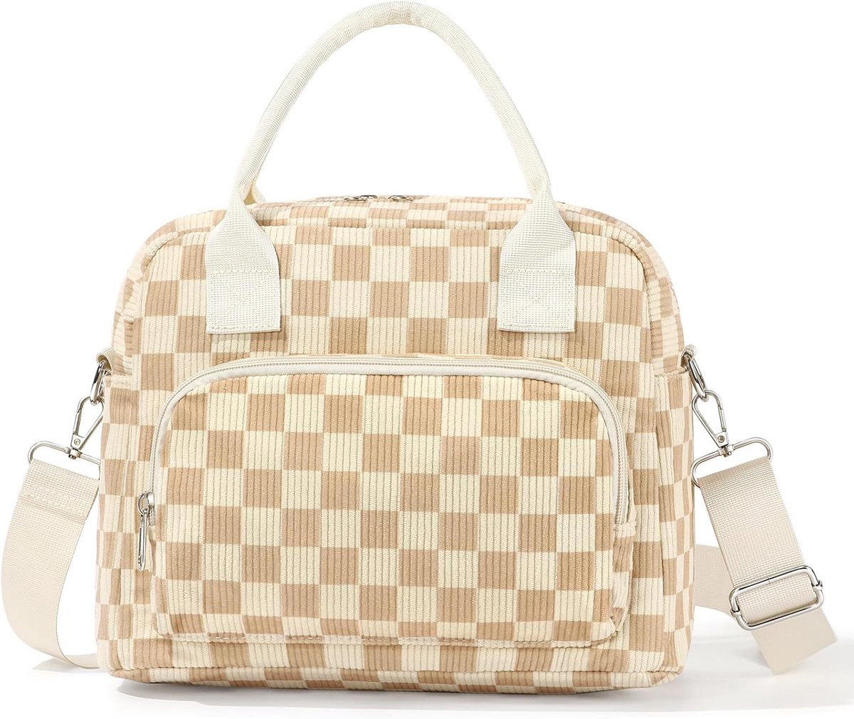 Lunchtas voor dames en heren, 11 l, geïsoleerde lunchbox, koeltas, kleine verstelbare schouderriem, thermotas, lunchtas, draagbare lunchbox, tas, werk, reizen, kantoor, picknick.