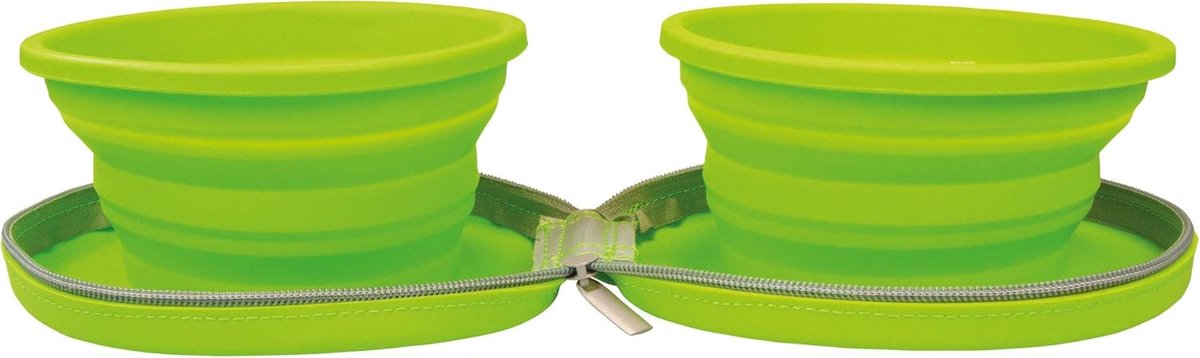 02333 Voer- en Drinkbakken Voor Honden En Katten Op Reizen, 1 Count (Pack van 1)