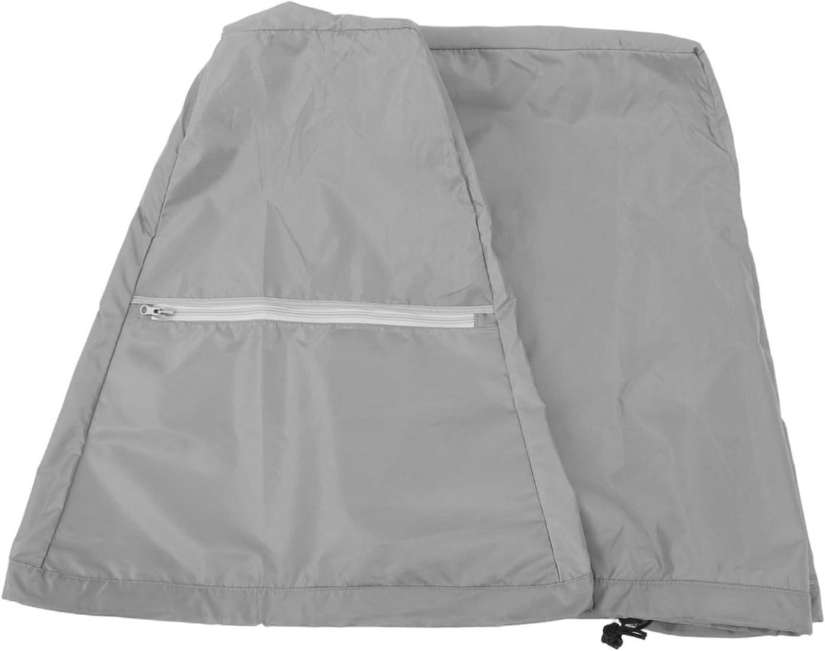 Tafelhoes Kinderen - Waterdichte Beschermhoes - Buiten Spelen - Weerbestendig Materiaal - 94 x 67 x 37 cm - Grijs