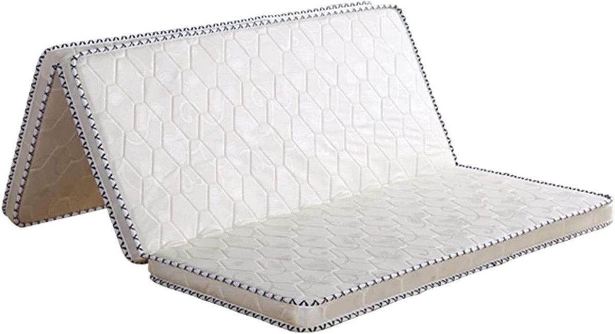 Orthopedische Matrasmat - Vloermatras Opvouwbaar - Comfortabel Slapen - Drievoudige Kokosvezel - 90x190cm - Niet gespecificeerd