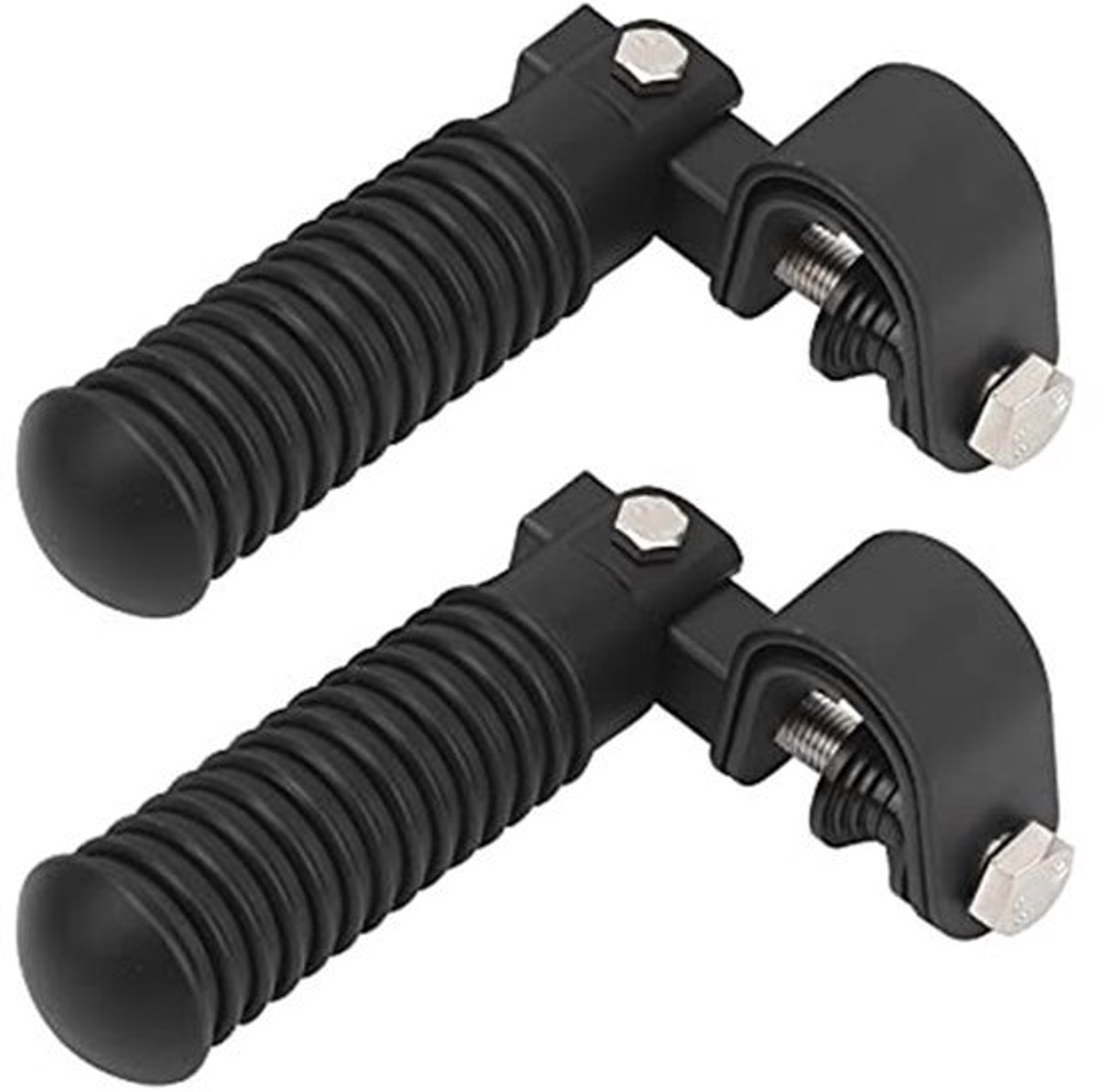 Motorfiets Voetsteunen Klem - 1 inch - Met Rubber - Voor Crash Bar Guard
