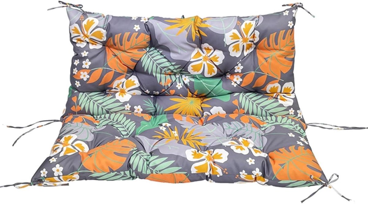 Tuinschommel Kussen - Bankkussen - Buiten Ontspannen - Waterdicht Materiaal - 120 x 99 cm - Meerdere Kleuren