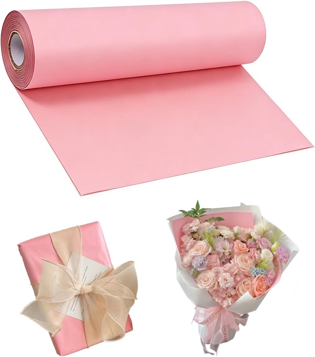 SnelShoppen - Kraft Papier Cadeaupapier 30 cm Breed, Natuurlijke Gerecyclede Geschenkverpakking, Perfect voor Feestdagen, Verjaardagen, Creatief Knuts