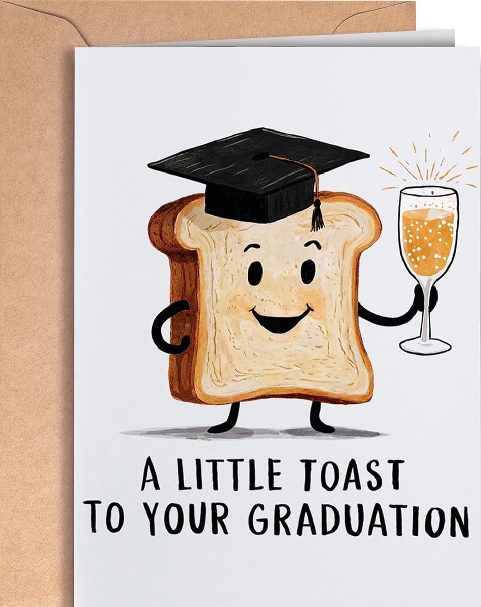 SnelShoppen - Afstudeerkaart Gefeliciteerd Diploma-kaart voor Dames en Heren - Uniek Reussite Diploma Cadeau voor College Patent en Bachelor - Perfect