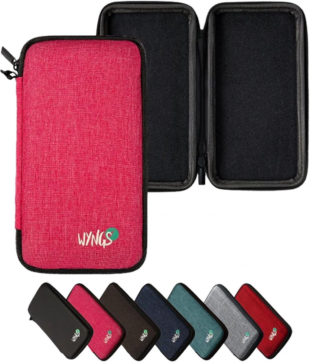 SnelShoppen - Beschermhoes voor TI 30 ECO RS Wetenschappelijke Rekenmachine, Roze, Perfecte Pasvorm, Kunststof, Geweven Look, Zipper Over 3 Zijden