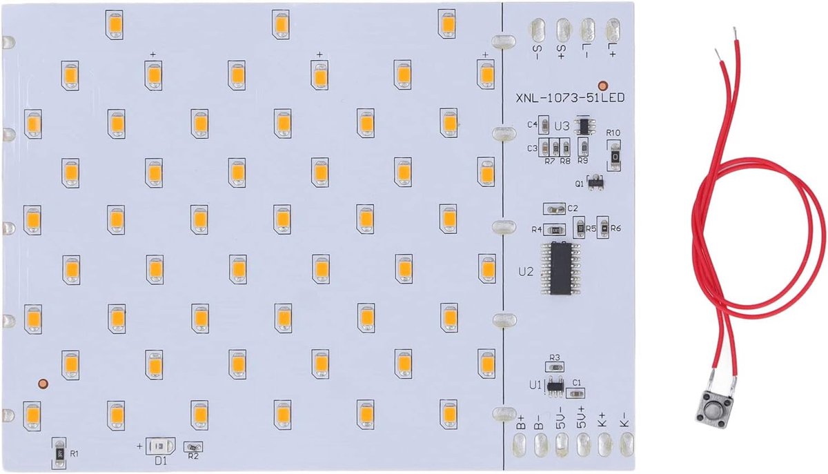 SnelShoppen - Flexible LED Paneel met 3 Verlichtingsmodi - Hoogwaardige Lamp voor Buiten, Camping, Tuin en Feest - 51 LED's - Zonne-energie Simulatie