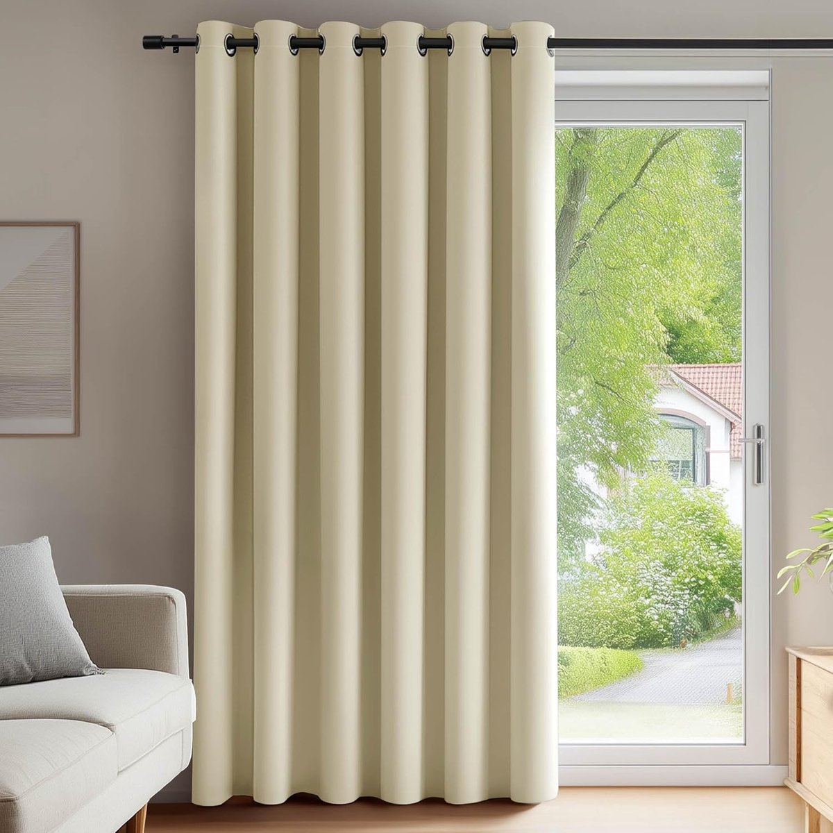 Verduisterende Gordijnen 200x280 cm - Thermisch, Oogjes, Woonkamer & Slaapkamer