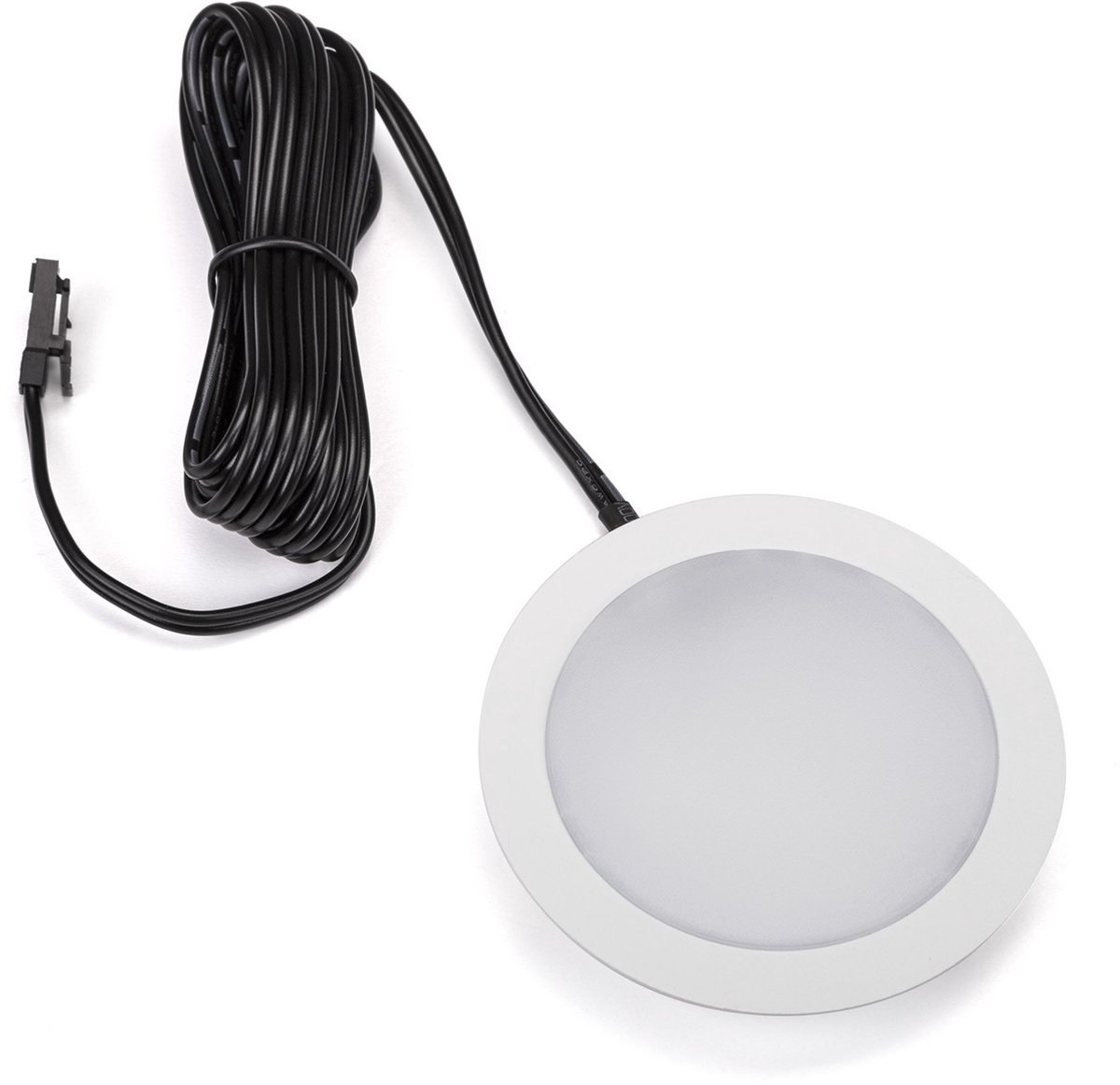 3 stuks SOTECH LED-inbouwspot Giulia, wit, ultraslim 65 x 12 mm / 12V / 3W / neutraal wit