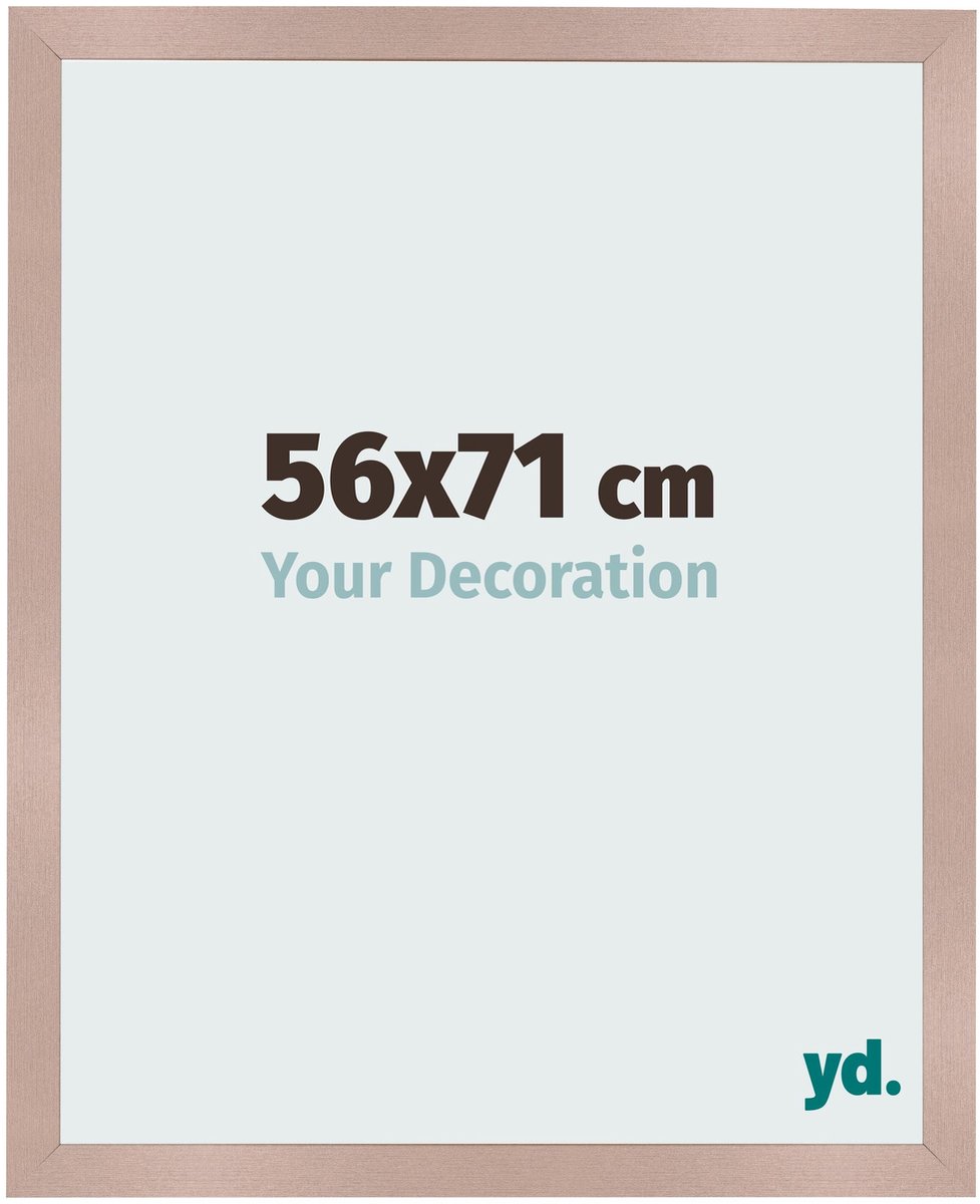 Your Decoration - Fotolijst 56x71 cm - MDF - Oudroze - Bologna